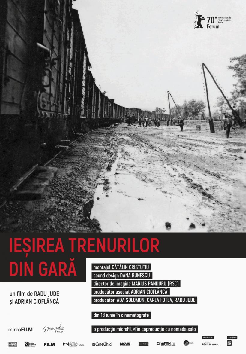 „Ieșirea trenurilor din gară”, de Radu Jude și Adrian Cioflâncă,  din 18 iunie în cinematografe