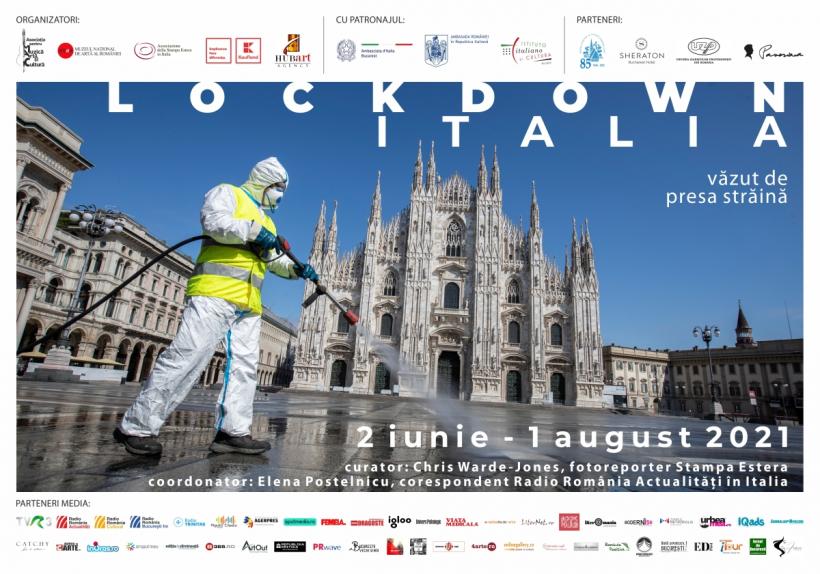 „LOCKDOWN ITALIA – văzut de presa străină”  Expoziție de fotografie inaugurată cu ocazia Zilei Naționale a Republicii Italiene 2021