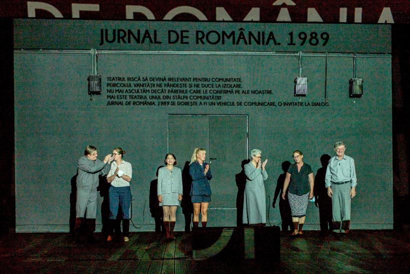 Două nominalizări la Premiile UNITER pentru spectacolul TNB regizat de Carmen Lidia Vidu,  „Jurnal de România. 1989”