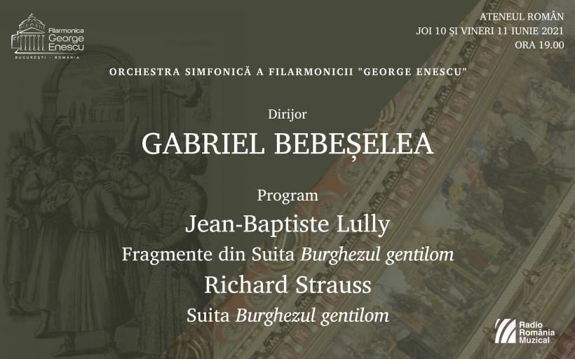 Gabriel Bebeșelea aduce „Burghezul gentilom”  pe scena Ateneului Român