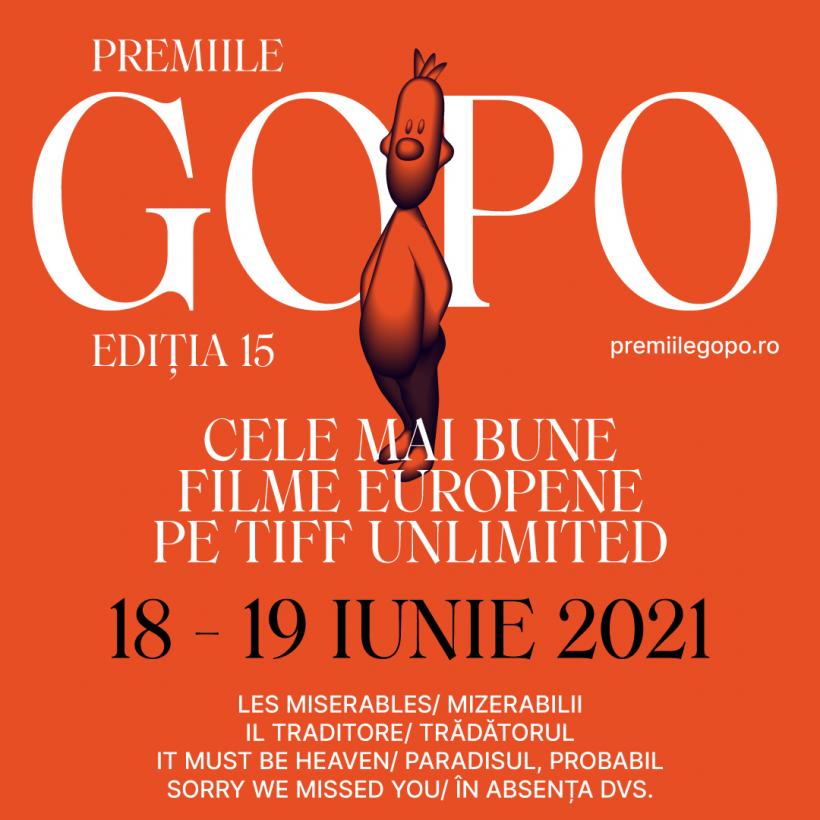Cele mai bune filme europene nominalizate la Premiile Gopo 2021 se văd gratuit pe TIFF Unlimited pe 18 și 19 iunie