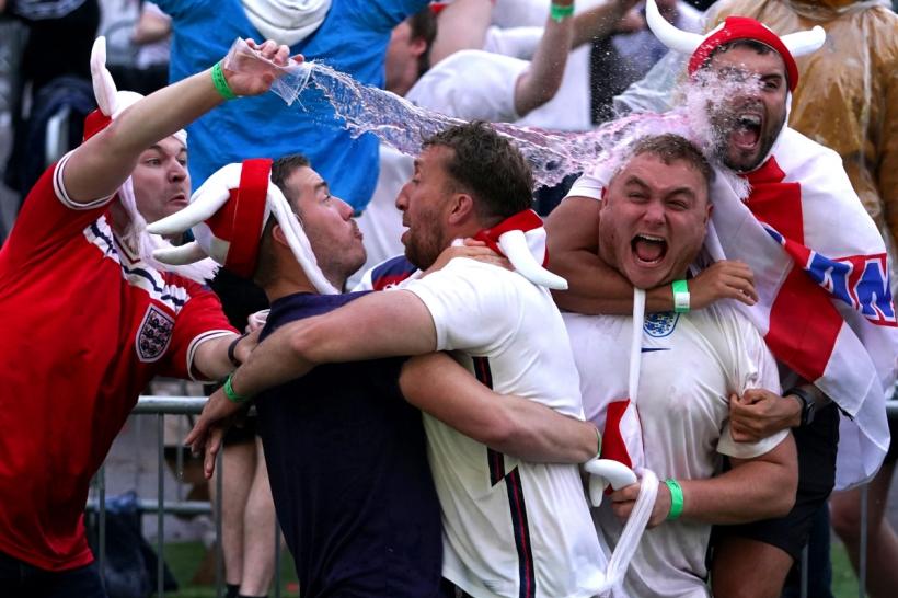 Fotbal - EURO 2020: UEFA a amendat Anglia pentru incidentele produse de suporteri la meciul cu Danemarca