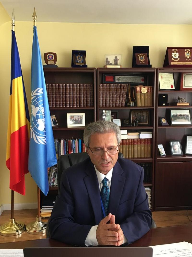 Reprezentantul Permanent al României la ONU, ambasadorul Ion I. Jinga, a prezidat ceremonia de acordare a Premiului ONU pentru Populație pentru anul 2021