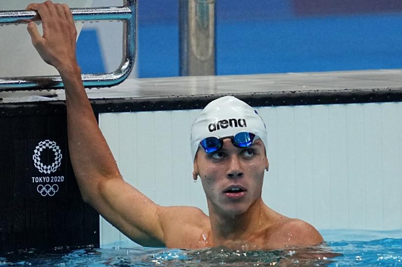 JO Tokyo 2021: Înotătorul român David Popovici s-a calificat în semifinala probei de 100 m liber