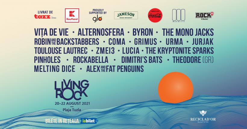 Living Rock, singurul festival de alternativ de la mare, anunță line-up-ul complet