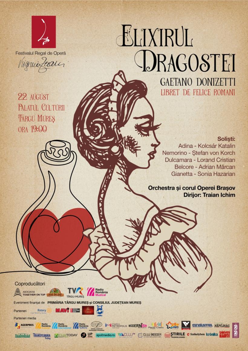 Donizetti. O poveste de dragoste la Festivalul Regal de Operă “Virginia Zeani”