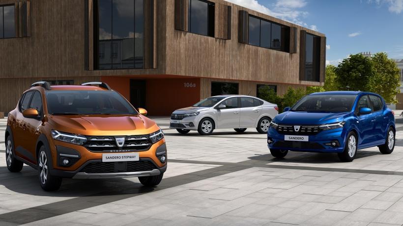Dacia Sandero, cea mai bine vândută maşină la nivel european în iulie 2021