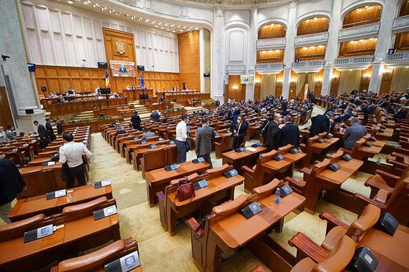 Conducerea Parlamentului se reunește pentru a stabili calendarul moțiunii de cenzură USR PLUS AUR