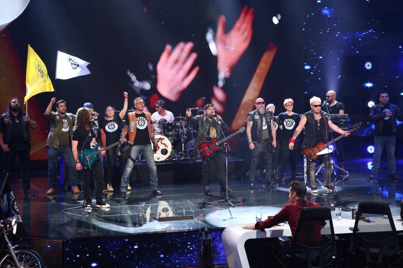 Cargo și Bikers for Humanity, moment impresionant la X Factor, astăzi, de la 20.30, la Antena 1
