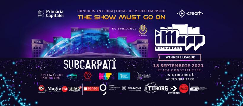 THE SHOW MUST GO ON la iMapp Bucharest, pe 18 septembrie 2021!