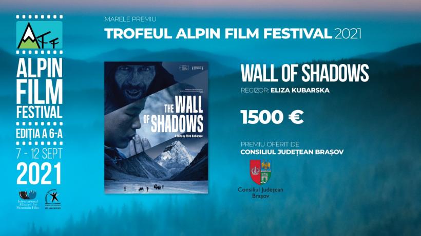 Peretele umbrelor, documentarul regizat de alpinista poloneză Eliza Kubarska, câștigă Trofeul Alpin Film Festival 2021