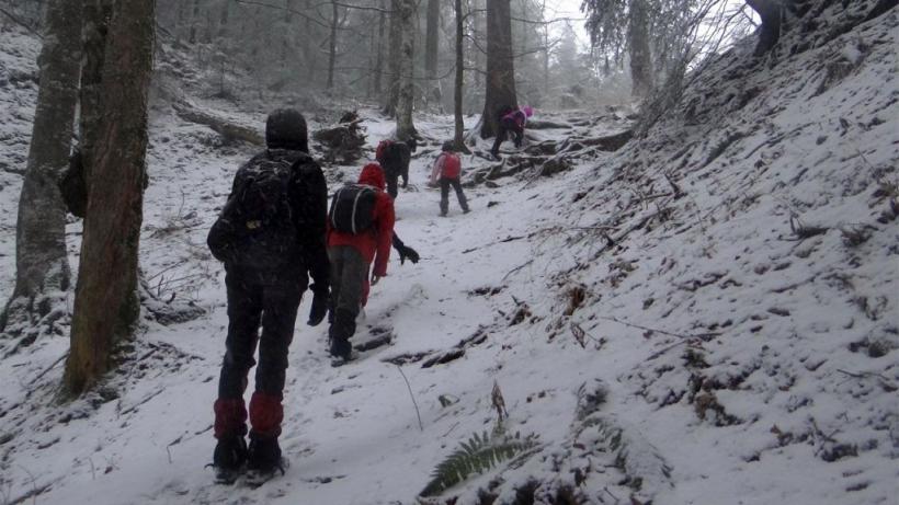 VIDEO Peisaj de iarnă: Pe Transfăgărășan a căzut prima ninsoare