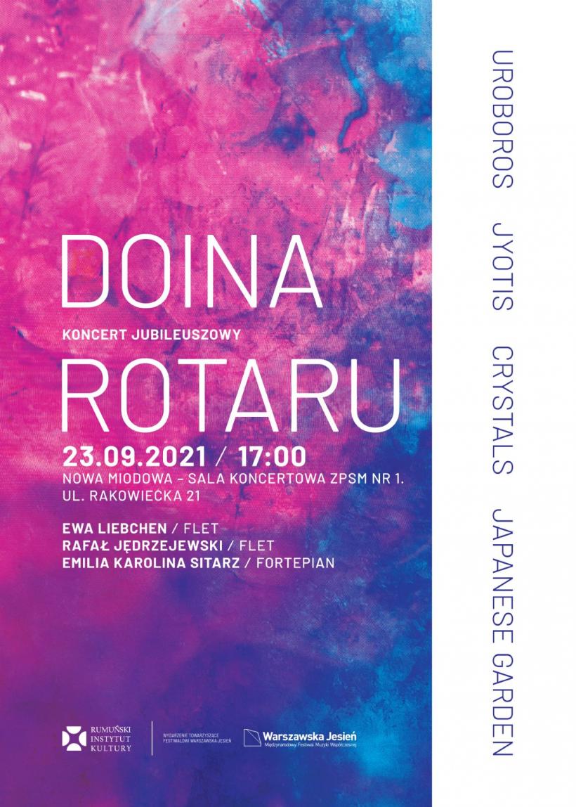Concert aniversar Doina Rotaru la Varșovia