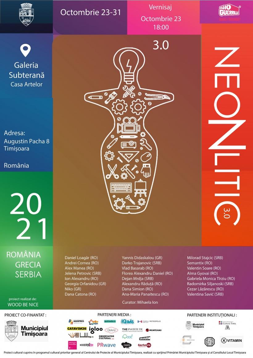 NeoNlitic 3.0, între 23 - 31 octombrie în România, la Casa Artelor din Timișoara