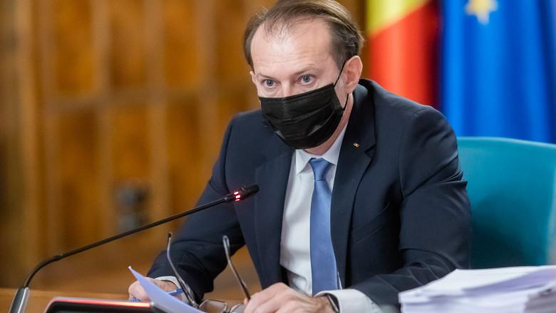 Premierul interimar Florin Cîțu face apel la PSD și USR să susțină guvernul Ciucă