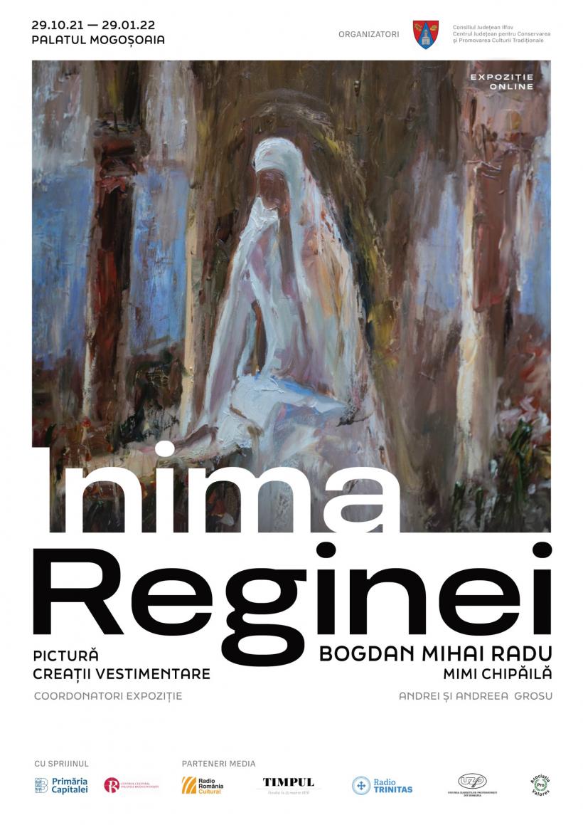 „INIMA REGINEI” – Expoziție de pictură și creații vestimentare care celebrează personalitatea Reginei Maria a României