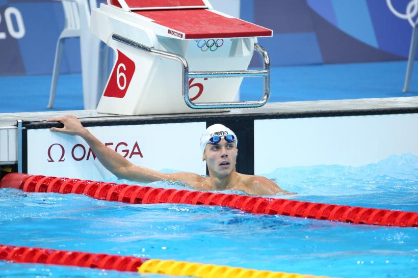 David Popovici a câștigat aurul la 200 m liber la Campionatul European 2021 în bazin de 25 metri