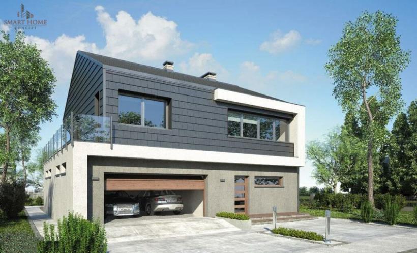 Smart Home Concept - de la proiect de casă la construcție finalizată