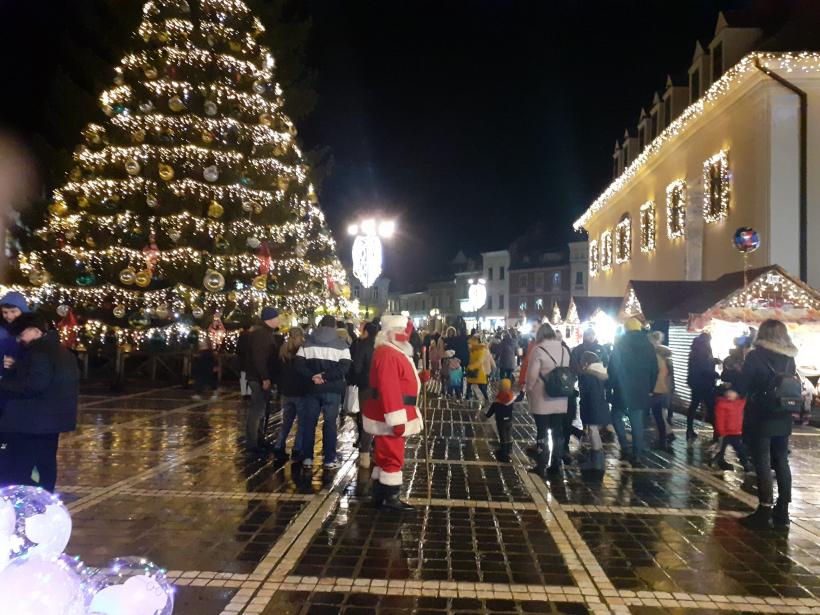 Brașovul are cel mai frumos târg de Crăciun
