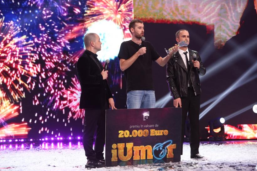 Seara trecută, la Antena 1, Virgil Ciulin a plecat acasă cu trofeul iUmor și premiul de 20.000 de euro  Finala iUmor, lider de audienţă la nivelul tuturor targeturilor