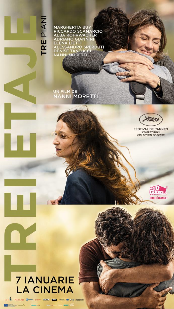 „Trei etaje”, noul film al lui Nanni Moretti, din 7 ianuarie, în cinema