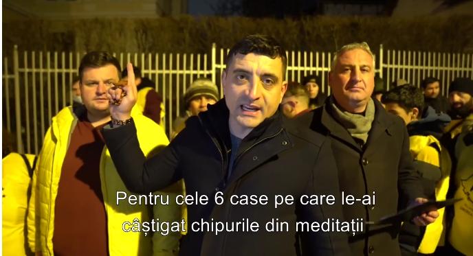 George Simion, mesaj de la Sibiu: Nu mai trimiteți procurorii să interzică AUR, să ne scoată în afara legii