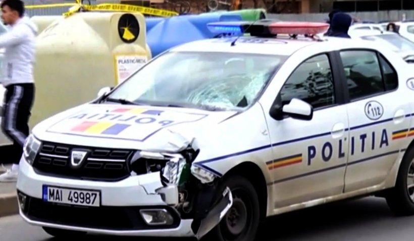 VIDEO Accident CUMPLIT în Capitală. Două fetițe au fost lovite de o mașină a poliției. Una dintre victime a murit