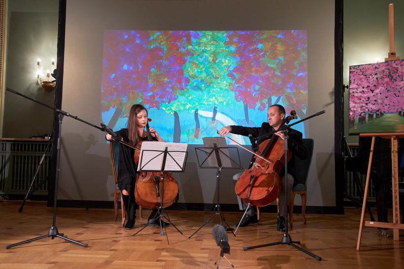 Vernisajul expoziției „London Spring” al Marianei Gordan, la Opera Națională București 18775427