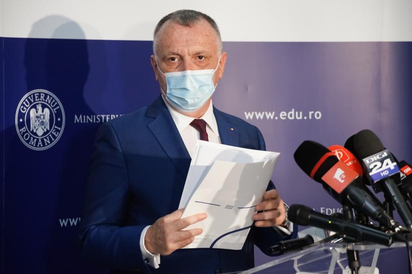Ministrul Educației: Peste 32.000 de elevi și preșcolari, confirmați cu Covid