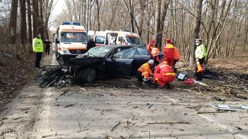 Accident cumplit în Tulcea 18776439