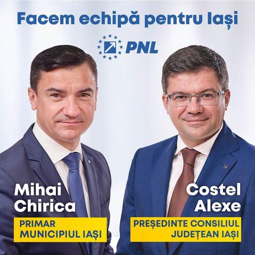PSD atacă PNL: Alexe și Chirica fac echipă pentru Iași, au adunat 7 dosare penale și niciun proiect