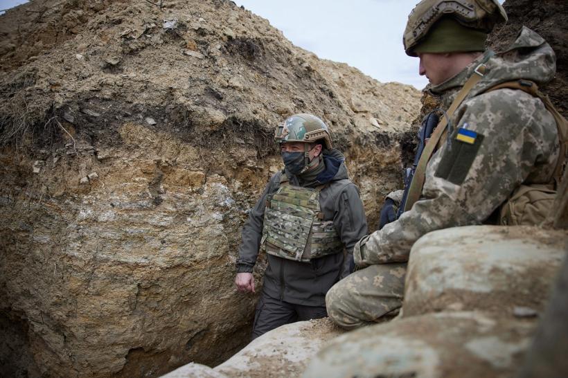 Ucraina închide punctul de control din Donbas ca urmare a bombardamentelor