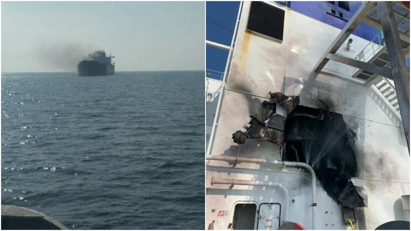 O navă sub pavilionul Republicii Moldova a fost ATACATĂ în Marea Neagră