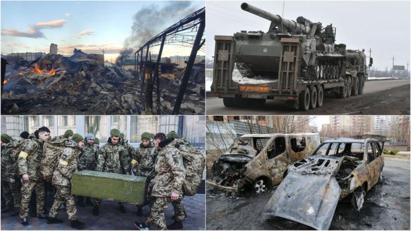 LiveTEXT Ziua a șasea de război în Ucraina. Turnul TV din Kiev, bombardat de armata rusă. Trupele ruse au intrat in Herson. Convoi militar rus care se întinde pe o lungime de 64 de km