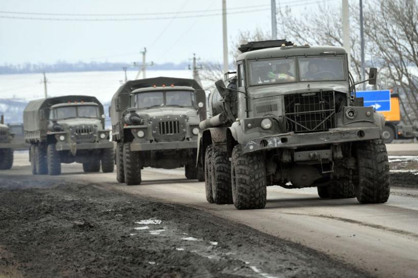 Război în Ucraina. Convoi militar rus depistat în apropiere de Kiev. Coloana se întinde pe o lungime de 64 de km