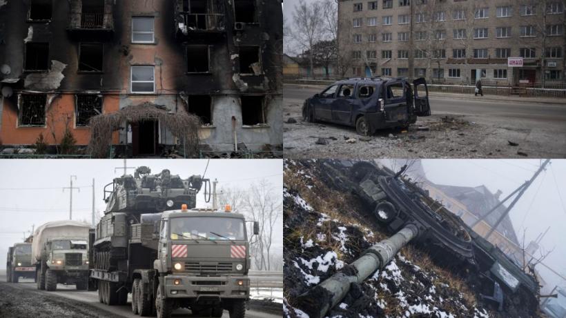 LIVE TEXT Ziua a opta de război în Ucraina. Militarii ruși înaintează în orașul Energodar