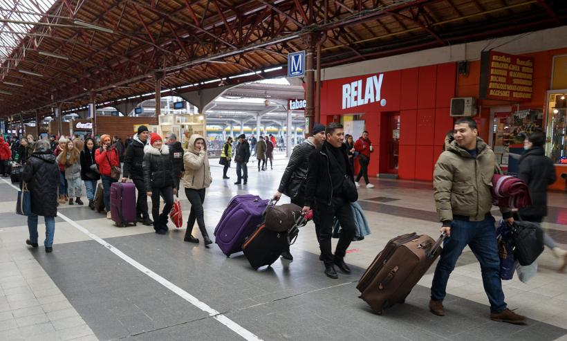 Un nou spațiu destinat refugiaților la Gara de Nord din București 18778681