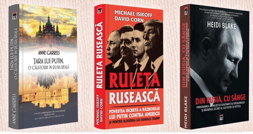 În vreme de război, cresc vânzările de cărți despre Rusia