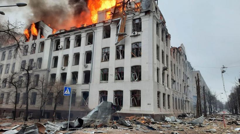 Rusia neagă bombardarea spitalului de copii din Mariupol