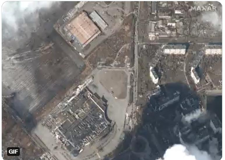 Ucraina. Imagini din satelit arată pagubele provocate de atacuri