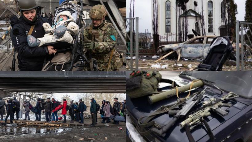 Live TEXT Război în Ucraina, ziua 16. Un al treilea general rus a fost ucis în Ucraina. Noi coridoare pentru evacuarea orașelor din jurul Kievului