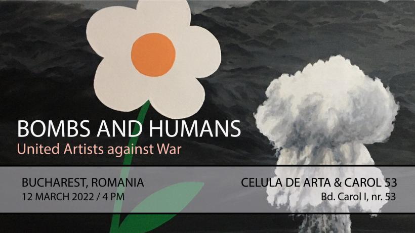 Peste 65 de artiști militează împotriva războiului la Celula de Artă 18779384