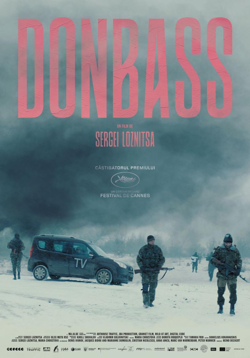 DONBASS - proiecții în cinematografele din țară ale filmului lui Sergei Loznitsa  Fondurile strânse vor fi donate pentru sprijinul refugiaților de război ucraineni
