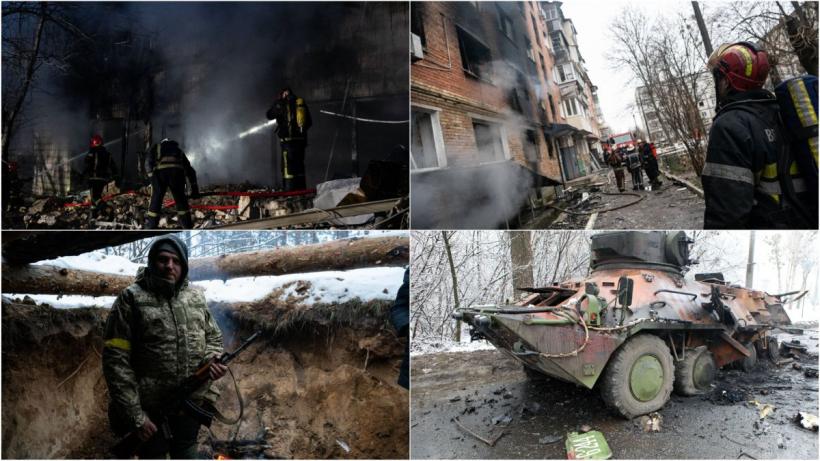 Surse ucrainene: 56 de morți după ce rușii au tras asupra unui cămin de bătrâni