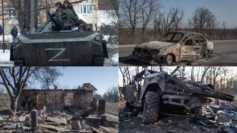 Live TEXT Război în Ucraina, ziua 29. Atac la Berdiansk, echipamente militare rusești distruse. Mariupol - iadul pe pământ