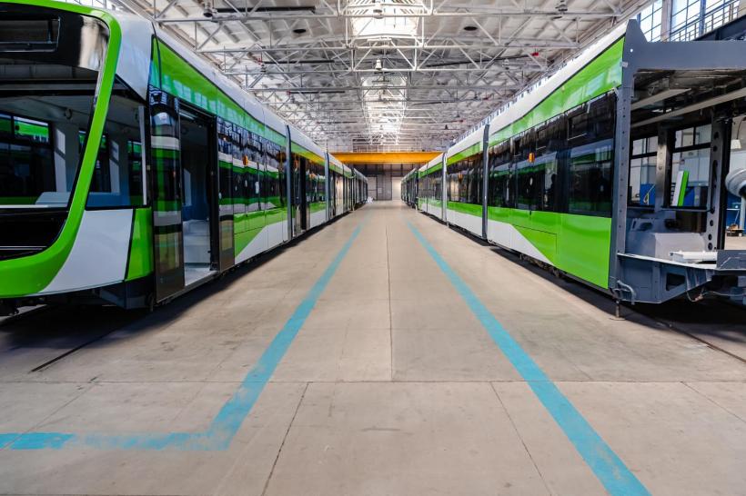 Primele 6 tramvaie din cele 100 cumpărate de Primăria Capitalei vor fi livrate în iunie