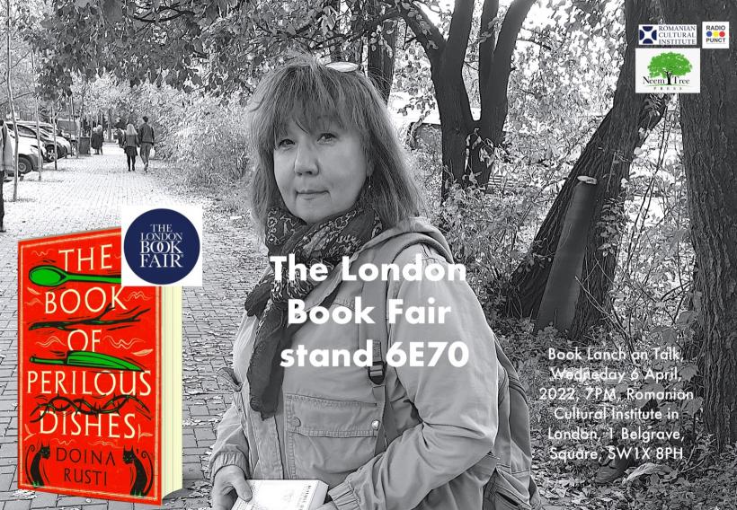 Doina Ruști, la London Book Fair 