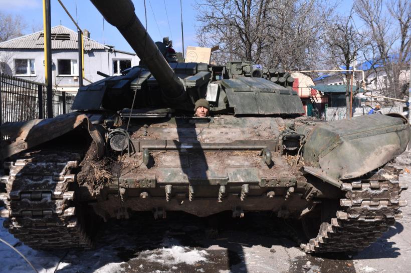 Bilanț ucrainean: Rusia a pierdut zeci de tancuri și alte vehicule militare într-o singură zi