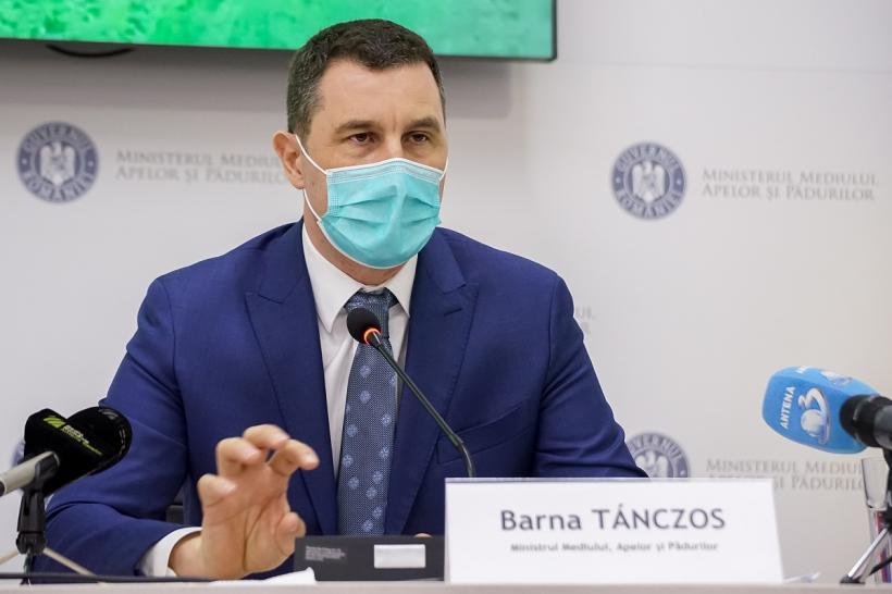 USR a depus moțiunea simplă împotriva ministrului Mediului, Tanczos Barna