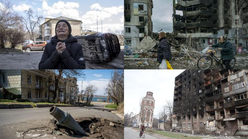 Live TEXT Război în Ucraina, ziua 43. Cadavrele a 26 de persoane au fost descoperite sub două clădiri în ruină din orașul Borodianka